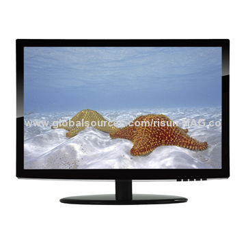 21.5-inch LED Monitor, VESA, Multi-color Acrylic Strip, Glossy Piano-black, Multiple Bases Optional