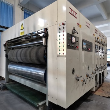 flexo printing slotting machine with stacker