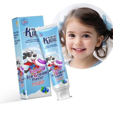 Customized Blueberry Flavored Organic Children's Toothpaste for Private Label: A Kid-Friendly Dental Care Solution