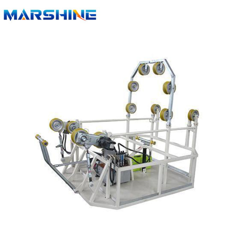 Carrello di ispezione motorizzata otto conduttori di pacchetto