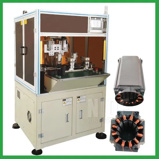 Servo BLDC inverter motor stator automatic winding machine