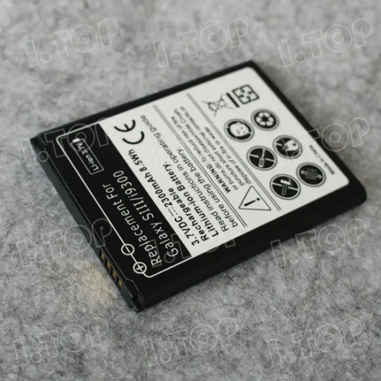 China High Quality 3.7V 2300mAh Cell Phone Battery For Samsung i9300