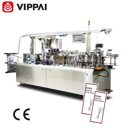 VIPPAI Medical Liquid Cotton Swab Ear Buds Packing Machine