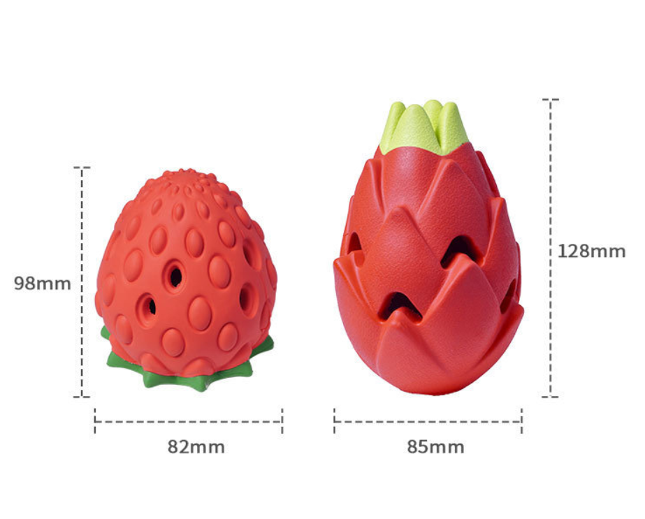 Dog Treat Toy Strawberry