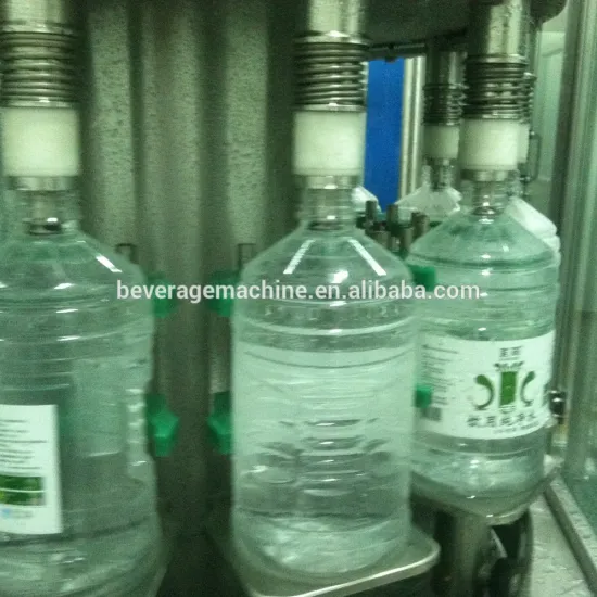 automatic 1000BPH 7L bottle mineral water filling equipment