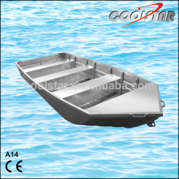 Popular 2.0 thickness 14ft A type aluminium fishing boat