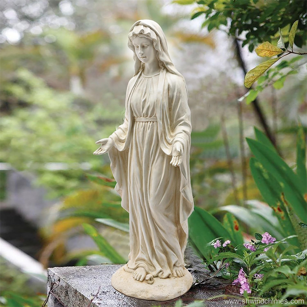 30-Inch Virgin Mary Outdoor Garden Statue
