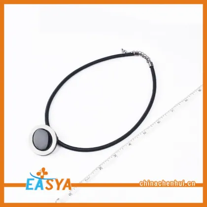 Type Crystal Necklace Black Chian Black Crystal Necklace