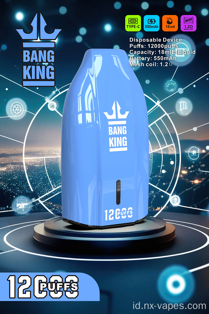 Bang king 12000 puff grosir vape sekali pakai