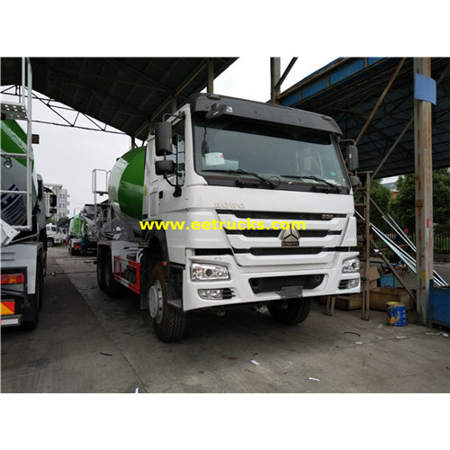 Caminhões de mistura de cimento SINOTRUK 6x4 12cbm