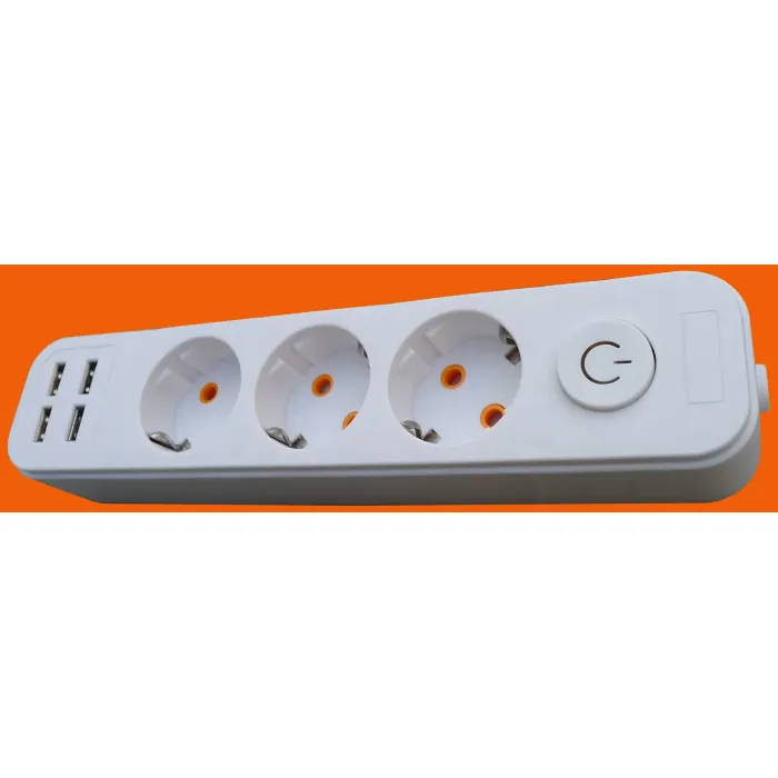 Gaya Baru Jerman Tipe 3 Cara E7003ES-USB