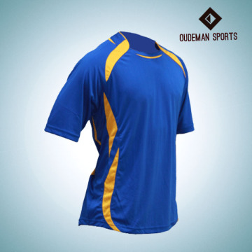 Professional custom cotton/polyester man's team soccer jersey uniform