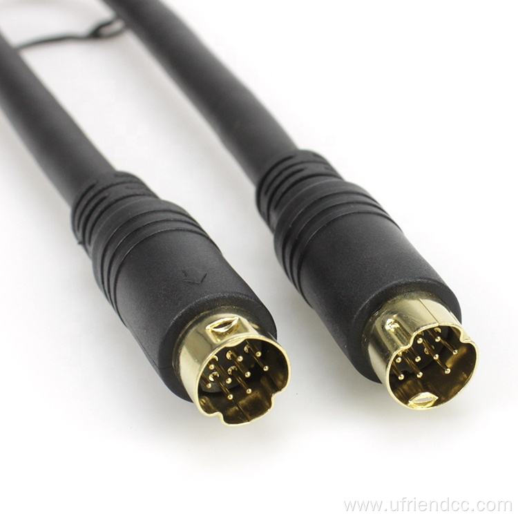 Custom ODM/OEM 9Pin Male To Male Audio Cable