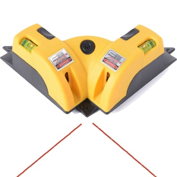 Laser Level Measurement Tool with Right Angle 90 Degree Square and Infrared