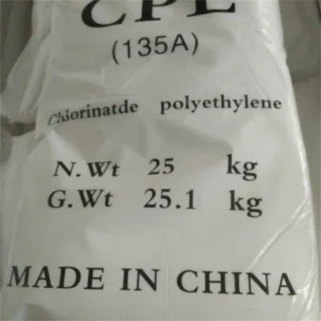 Plastic Impact Modifier Chlorinated Polyethylene CPE 135A