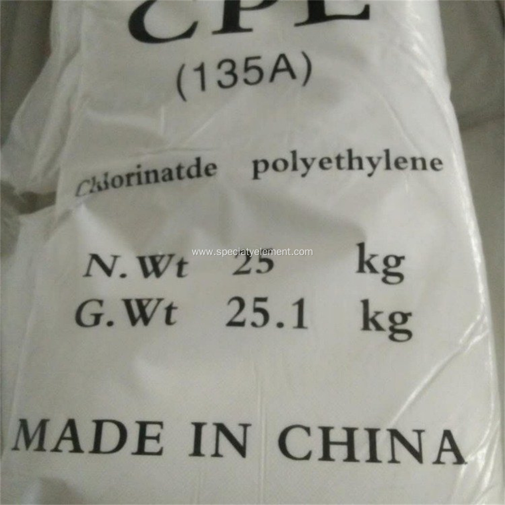 Plastic Impact Modifier Chlorinated Polyethylene CPE 135A