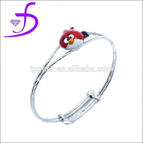 925 Sterling Silver Jewelry Handmade Designer Silver Enamel Paint Bangles