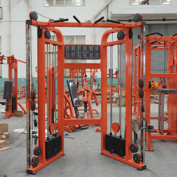 Smith machine comprehensive trainer multi-function gantry