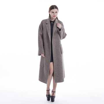 Nuovi stili Cappotto in cashmere color cammello