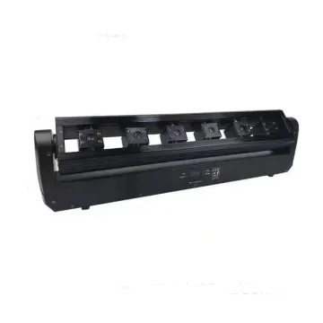 RGB Six Head Laser Beam Bar - 6 Eyes Red Laser Light Moving Head Laser