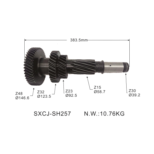 93439324 / TDCF1018 / TDCK1018 Shaft for TREMEC TR-4050/FORD/GM2010 Transmission