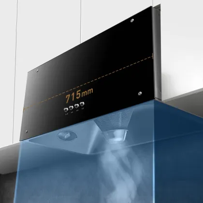 Factory wholesale750mm kitchen exhaust hood exhaust hood kitchen hood
