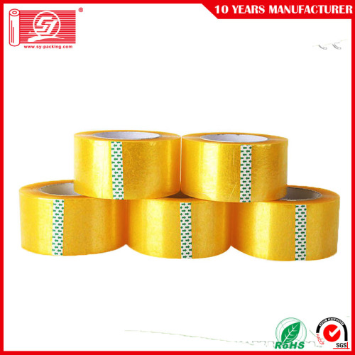 BOPP Acrylic Yellowish Packing Tape For Carton Sealing