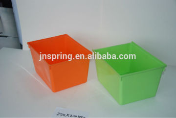 plastic food container for showing in supermarket