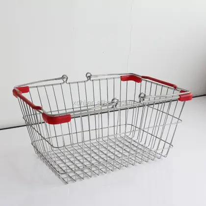 Metal Shopping Basket Wire Shopping Basket