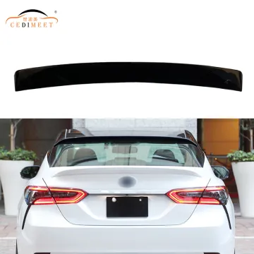 ABS Plastic Rear Roof Trunk Wing Back Brake Light Spoiler for Toyota Camry 2012+