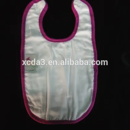 100% cotton soft baby bibs