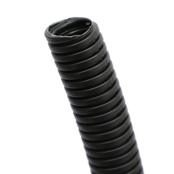 Schwarz wasserdicht 25mm Kunststoff Nylon Flexible Wellschlauchleitungsrohr
