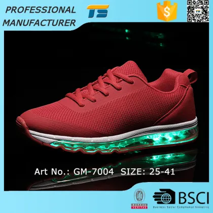New Styles Mesh Upper Light Running Shoes Sneakers Shoes Led