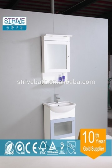 China colorful PVC bathroom cabinet