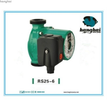 Circulating water pump for domestic use