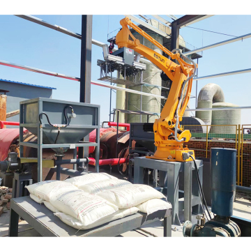 Sistem Pembongkaran Boyang Otomatis Untuk Mesin Depalletisasi dan Pembongkaran Tas 25 Kg