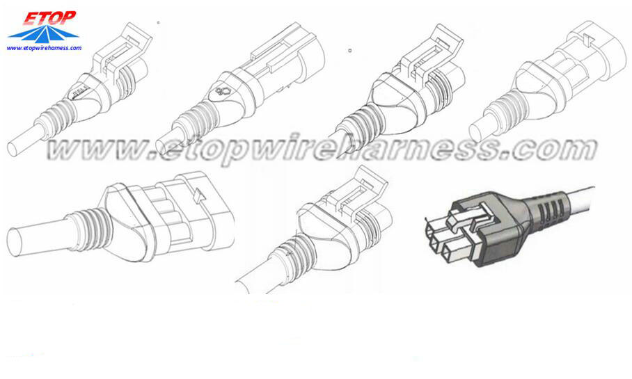 Molded connectors