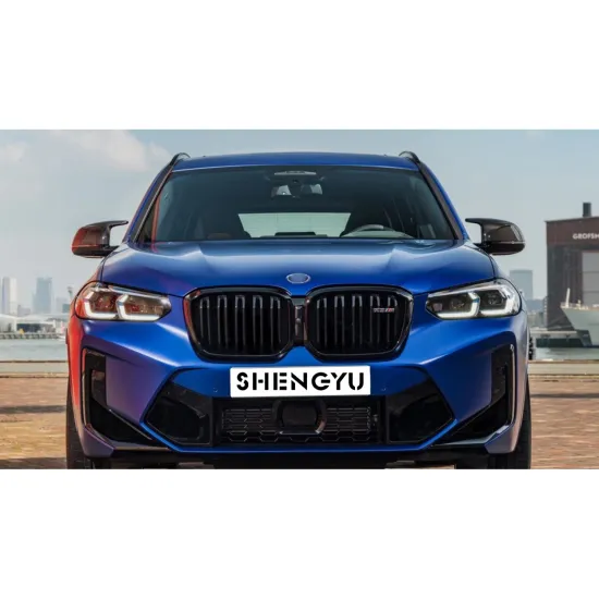 BMW X3 G01 Luxury Upgrade Kit to X3M F97 LCI 22+: Bumpers, Rear Lip, Exhaust Pipe, Side Skirt