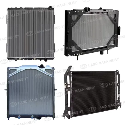 Original Construction Machinery Parts Radiator for Caterpillar, Volvo, Kobelco, Komatsu, Doosan, Hyundai, Sany, Shantui