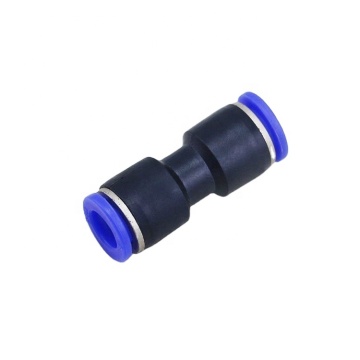 PU Union Straight Through Hose Tube Quick Connector Push-in Air Pipe Pneumatic Fitting