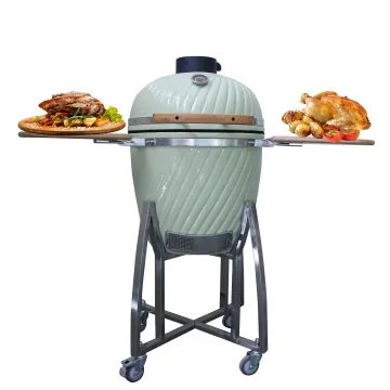 Auplex Parrilla Factory BBQ Rotisserie Ceramic Charcoal Kamado Grill