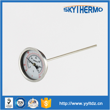 ss material bimetal high low temperature fever deep water thermometer