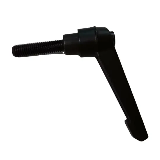 Hot Selling Black Adjustable Clamp Lever Ratchet with Male Thread for Machinery
