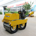 Heißer Verkauf Doppel-Drum Walk hinter der Straße Roller 550 kg Full Hydraulic Road Roller DWR-600p