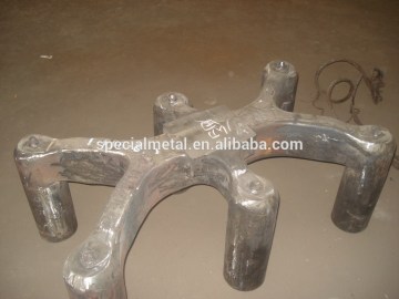 cast steel anode electrolysis yoke for aluminum smelters