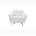 Gemütlicher moderner Gabriola Fabric Lounge Stuhl