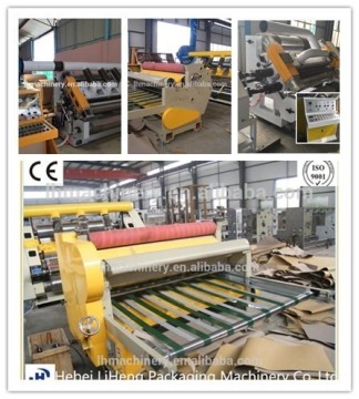 2016 Hot Sale Sheet Cutter used corrugated cardboard production line