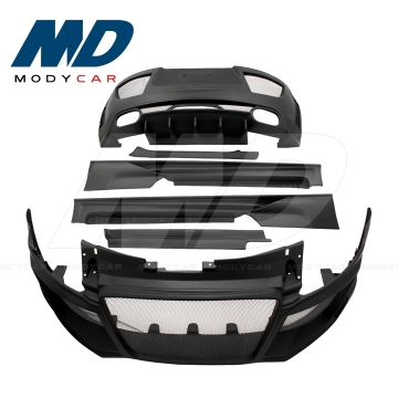 Black Sails Style Glass Fiber Bodykit for 2008-2014 Audi TT/TTS Mk2