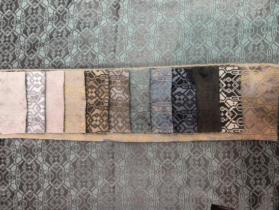 2018 New Window Jacquard Curtain Fabric