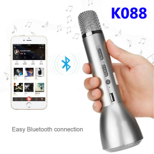 Wholesale Price K088 Microphone, Mini Karaoke Microphone Bluetooth Player